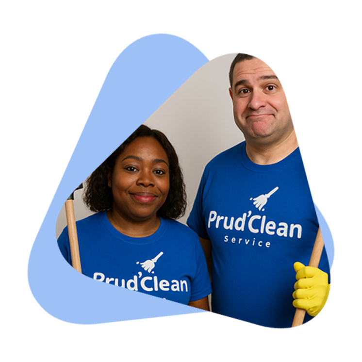 Équipe de nettoyage professionnelle